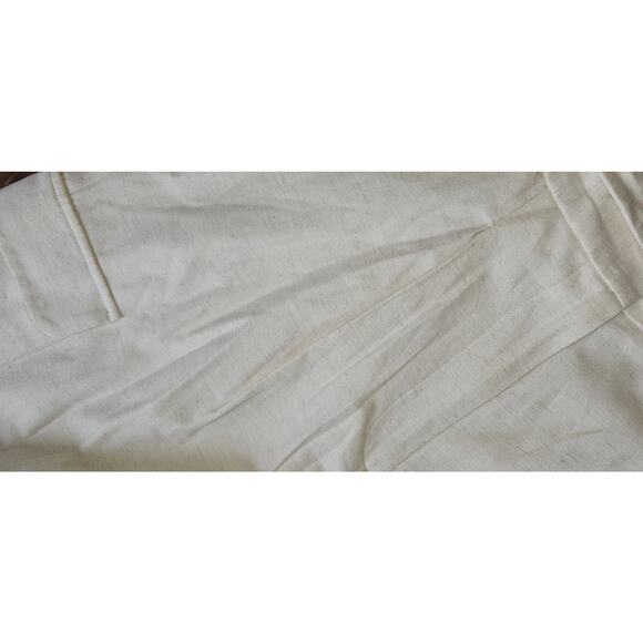 NWOT Worthington High Waisted Belted Cargo Wide Leg Pants‎ Women 6 Cream 30" - Picture 2 of 4